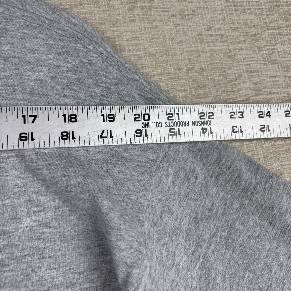 Fruit of the Loom Mens XL Gray Early Bird Special Crime Does Pay Graphic T-Shirt - Picture 5 of 8